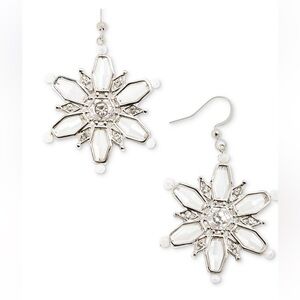 Macy’s Snowflake Earrings